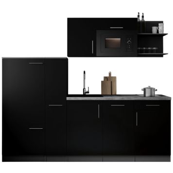 KÖK RESPEKTA OLIVER KB235GRSWMI SVART 235CM