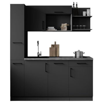 KÖK RESPEKTA OLIVER KB175GRGM2 GRÅ 175CM