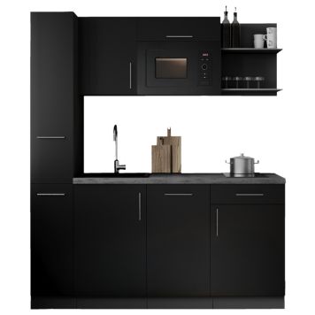 KÖK RESPEKTA OLIVER KB175GRSWMI2 SVART 175CM