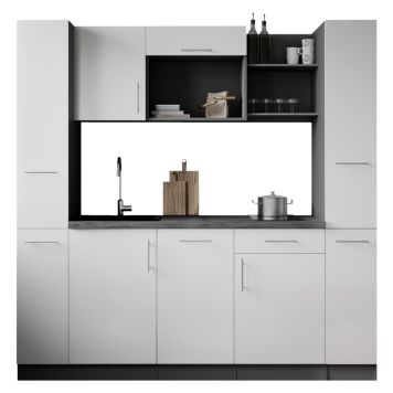 KÖK RESPEKTA OLIVER KB205GRWE2 VIT 205CM