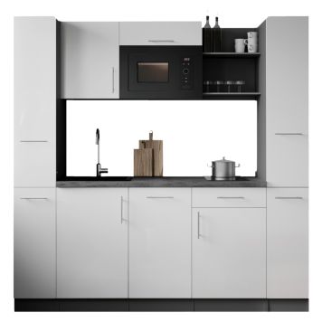 KÖK RESPEKTA OLIVER KB205GRWEMI2 VIT 205CM