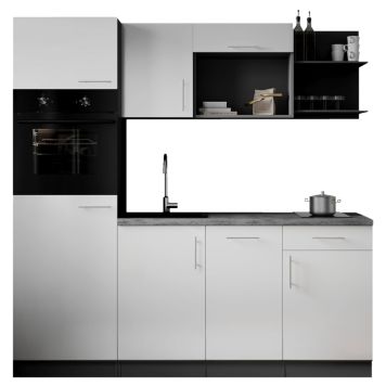 KÖK RESPEKTA OLIVER KB205GRWEH VIT 205CM