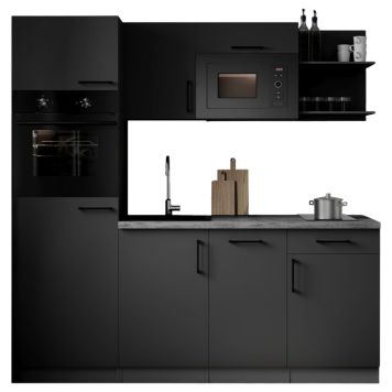 KÖK RESPEKTA OLIVER KB205GRGMMIH GRÅ 205CM