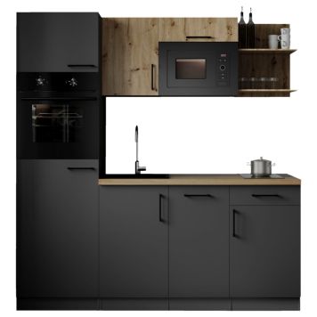 KÖK RESPEKTA OLIVER KB205GRGAMIH GRÅ/EK 205CM