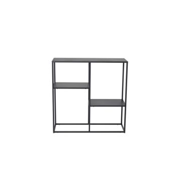 HYLLA VENTURE HOME STAAL STÅL 80X81CM SVART 