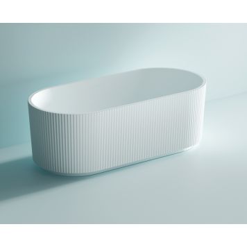 BADKAR NORTIQ FLORIN FRISTÅENDE VIT 150CM