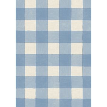 VAXDUK D-C-FIX CARREAUX BLUE 138X1500CM