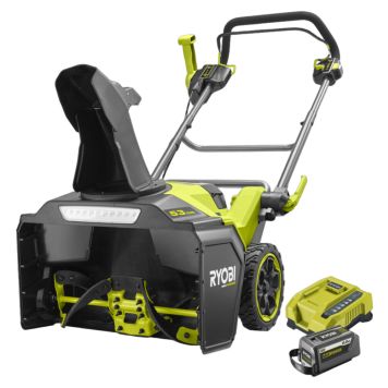 SNÖSLUNGA RYOBI RY36STX53B-160 MAX POWER 53CM 36V 1X6,0AH