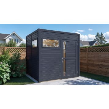 ATTEFALLSHUS BERTILO CUBUS 2 ANTRACIT 5,3M²