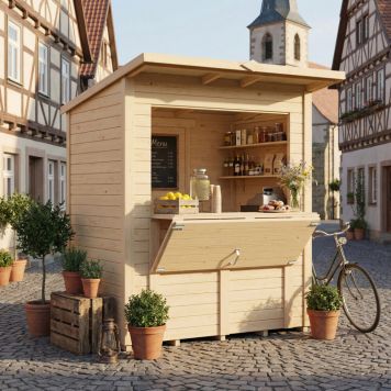 KIOSK BERTILO MINI OBEHANDLAD 2,2M²