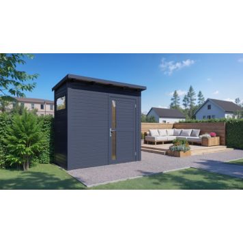 ATTEFALLSHUS BERTILO PENTUS 1 ANTRACIT 2,7M²