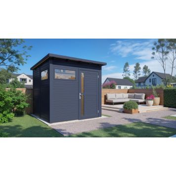 ATTEFALLSHUS BERTILO PENTUS 2 ANTRACIT 5,3M²