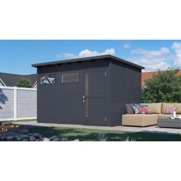 ATTEFALLSHUS BERTILO PENTUS 3 ANTRACIT 7,9M²