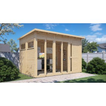 ATTEFALLSHUS BERTILO PENTUS 3 OFFICE OBEHANDLAD 7,7M²