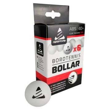PINGISBOLLAR SPORTME VIT 6-PACK