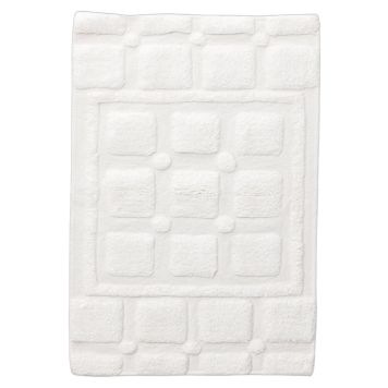 BADRUMSMATTA VENTURE HOME PUTTE BOMULL 90X60CM VIT 
