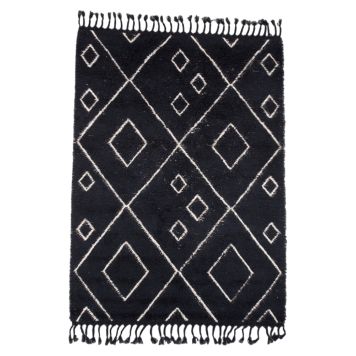 ULLMATTA VENTURE HOME DAVID 230X160CM SVART 