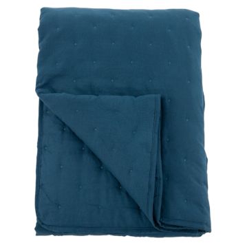 ÖVERKAST VENTURE HOME SALLY POLYESTER 80X180CM BLÅ 