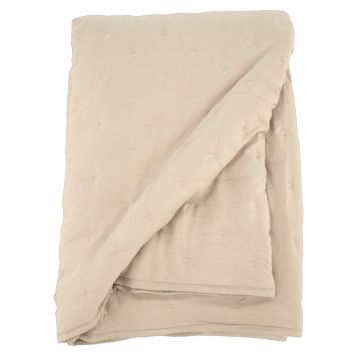 ÖVERKAST VENTURE HOME SALLY POLYESTER 180X260CM BEIGE 