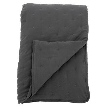 ÖVERKAST VENTURE HOME SALLY POLYESTER 180X260CM ANTRACIT 
