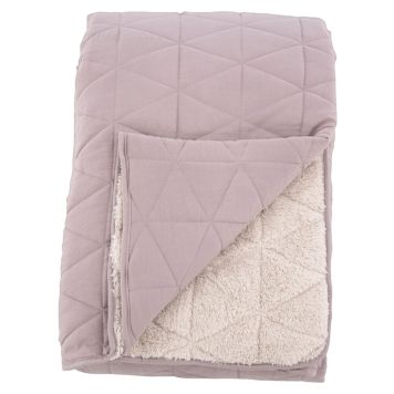 ÖVERKAST VENTURE HOME NILLA POLYESTER 260X260CM ROSA 