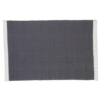 BOMULLSMATTA VENTURE HOME PANIPAT 170X240CM MÖRKBLÅ 