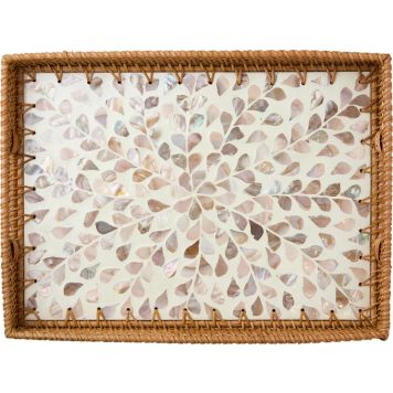 SERVERINGSFAT AFFARI SUNNY 38X28X4CM BEIGE