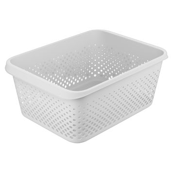 TVÄTTKORG SMARTSTORE ESSENCE FRESH 32L OFF WHITE