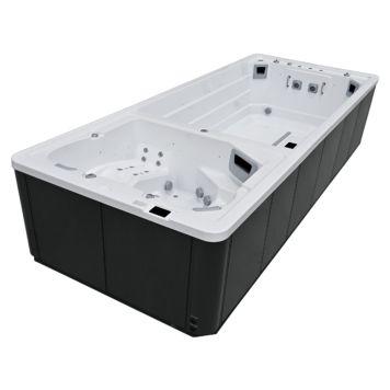 SWIMSPA SWEBAD DUAL 4 PLATSER 47 JETS ALPINE WHITE