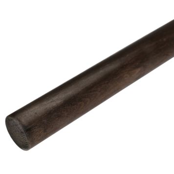 LEDSTÅNG NQD OLJAD MÖRKBETSAD EK RUND Ø43X2250MM