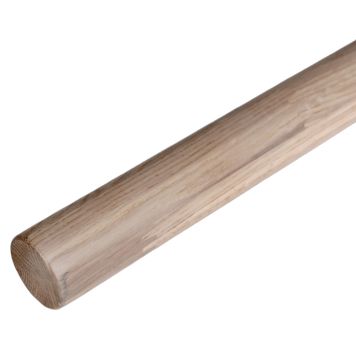 LEDSTÅNG NQD VITBETSAD EK RUND Ø43X1500MM