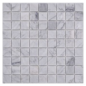 MOSAIK WELSCHEIT HAINAN MARBLE CARRAR VIT 30,5X30,5CM  PRIS PER ARK