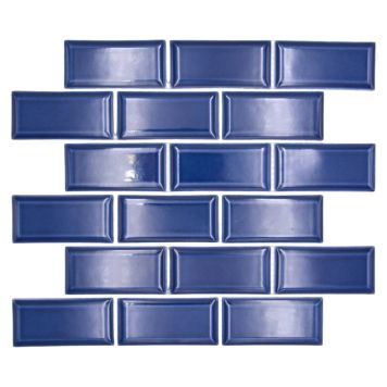 MOSAIK WELSCHEIT METRO COBALTBLUE 29,5X29,1CM PRIS PER ARK
