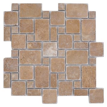 MOSAIK WELSCHEIT BARDIGLIO NOCE COMBINATION RÖD 30,5X30,5CM PRIS PER ARK