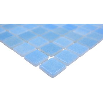 MOSAIK WELSCHEIT COLOURS AZUL TURQUESA 31,6X31,6CM PRIS PER ARK