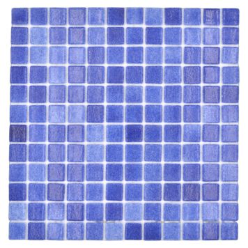 MOSAIK WELSCHEIT COLOURS NIEBLA AZUL MARINO 31,6X31,6CM PRIS PER ARK