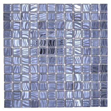 MOSAIK WELSCHEIT GLITTER BLACK  31,6X31,6CM PRIS PER ARK