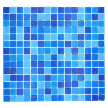 MOSAIK WELSCHEIT POOL MIX BLUE 32,7X30,5CM PRIS PER ARK