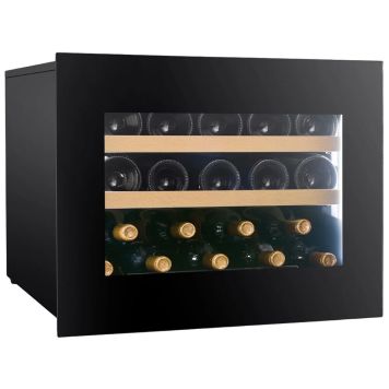 VINKYL DUNAVOX NOBLE 19 FLASKOR SVART ENKELZON
