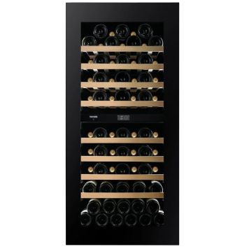 VINKYL DUNAVOX NOBLE 70 FLASKOR SVART DUBBELZON 