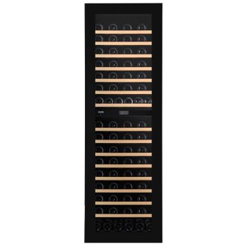 VINKYL DUNAVOX NOBLE 109 FLASKOR SVART DUBBELZON 