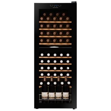 VINKYL DUNAVOX HOME 50 FLASKOR SVART DUBBELZON 