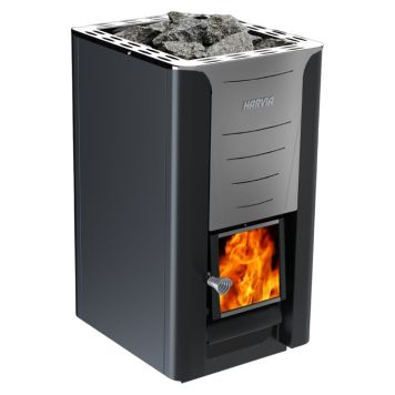 BASTUAGGREGAT HARVIA PRO 26 VEDELDAT SVART 