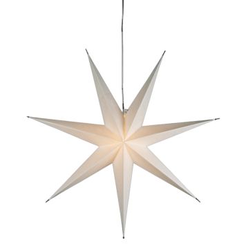ADVENTSSTJÄRNA KONSTSMIDE Ø78CM VIT