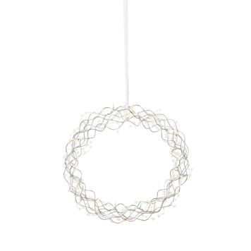 LJUSKRANS MARKSLÖJD LUMINIS Ø35CM SILVER