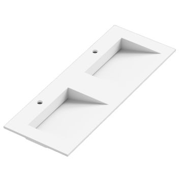 TVÄTTSTÄLL TENFORS FLOW SOLID SURFACE VIT 120CM