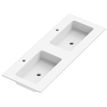 TVÄTTSTÄLL TENFORS ALPIN SOLID SURFACE VIT 120CM