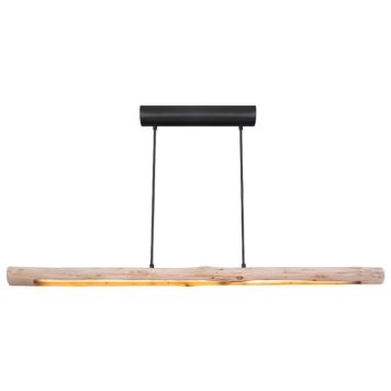 PENDELLAMPA GLOBO MELLA 120CM MATT SVART