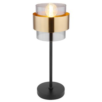 BORDSLAMPA GLOBO MILLEY 180X470 BLACK MATT