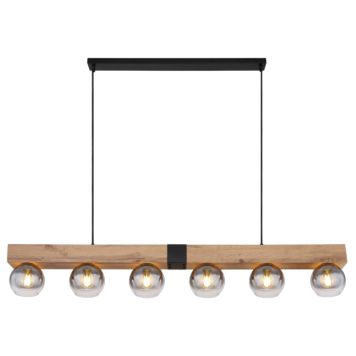 PENDELLAMPA GLOBO MOITAS 140CM MATT SVART